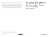 Dreame Z10 Station Manual Del Usuario