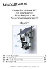 Num'axes CAM1071 Manual De Instrucciones