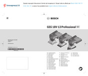 Bosch GSS 18V-13 Professional Manual Original