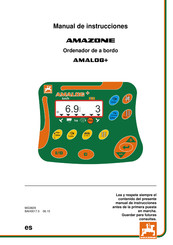 Amazone AmaLog+ Manual De Instrucciones
