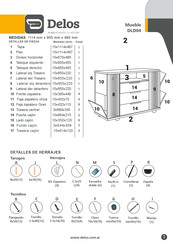 Delos DLD04 Instrucciones De Montaje
