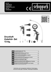 Scheppach 7906100710 Traduccion Del Manual De Instrucciones Originale