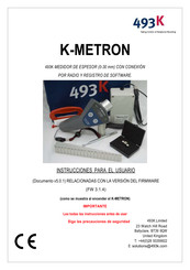 493K K-METRON Instrucciones Para El Usuario