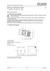 Jung BLE 2990-L Serie Guía Rápida