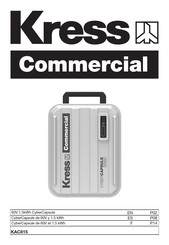 KRESS KAC815 Manual De Instrucciones