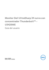 Dell UltraSharp 34 U3425WE Guia Del Usuario