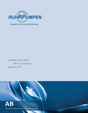 Ruhrpumpen AB Manual De Instrucciones