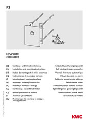 KWC 2030068165 Instrucciones De Montaje Y Servicio