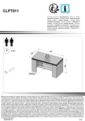 Forte CLPT011 Instrucciones De Montaje