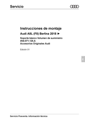 Audi 4N4.071.126.A Instrucciones De Montaje