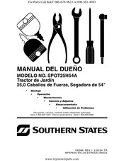 Southern States SPGT25H54A Manual Del Dueño