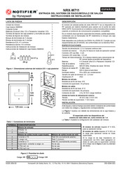 Honeywell Notifier NRX-M711 Instrucciones De Instalación