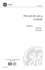 GE Profile PVW36 Manual De Uso Y Cuidado