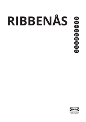 IKEA RIBBENÅS Manual De Instrucciones