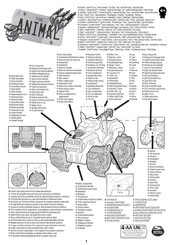 Spin Master The Animal F20 Manual De Instrucciones