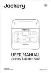 Jackery Explorer 1000 Manual De Instrucciones