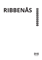 IKEA RIBBENÅS Manual De Instrucciones