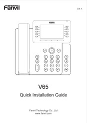 Fanvil V65 Guía De Instalación Rápida