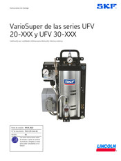 Lincoln SKF VarioSuper UFV 30 Serie Instrucciones De Montaje