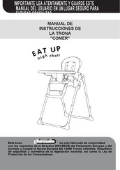 Chipolino Eat Up Manual De Instrucciones