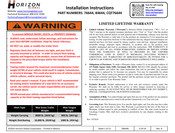 Horizon Global 76644 Instrucciones De Instalación