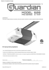 Guardian PRO 628 Manual Del Propietário