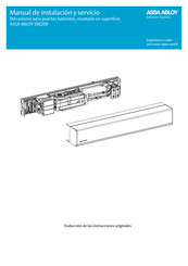 Assa Abloy SW200 Manual De Instalación Y Servicio