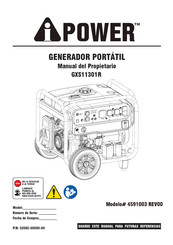 A-iPower 4591003 Manual Del Propietário