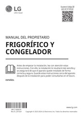 LG GBG719MDNN.ANNQEUR Manual Del Propietário