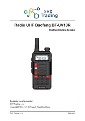 Baofeng BF-UV10R Instrucciones De Uso