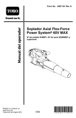 Toro Flex-Force Power System 51900T Manual Del Operador