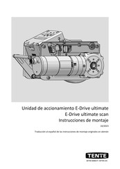 Tente E-Drive ultimate Instrucciones De Montaje
