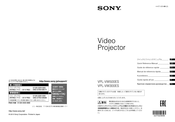 Sony VPL-VW300ES Manual De Referencia