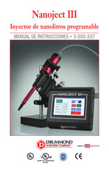 Drummond Nanoject III Manual De Instrucciones