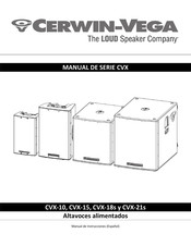 Cerwin-Vega CVX-21s Manual De Instrucciones