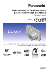 Panasonic Lumix DMC-ZS27 Instrucciones De Funcionamiento