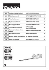 Makita DUH501 Manual De Instrucciones