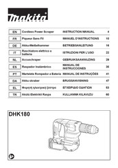 Makita DHK180Z Manual De Instrucciones