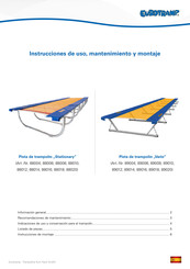 Eurotramp 89020 Instrucciones De Uso