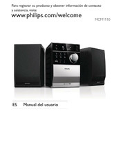 Philips MCM1110 Manual Del Usuario