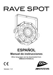 JB Systems Rave Spot Manual Del Usuario