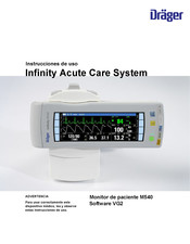 Dräger Infinity M540 Instrucciones De Uso