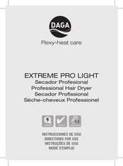 Daga EXTREME PRO LIGHT Instrucciones De Uso