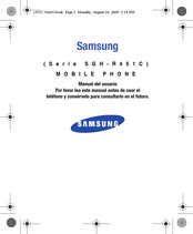 Samsung SGH-R451C Manual Del Usuario