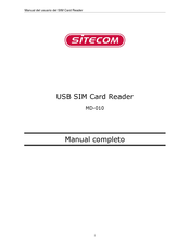 Sitecom MD-010 Manual Del Usuario