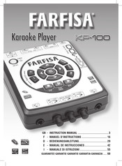 Farfisa KP-100 Manual De Instrucciones