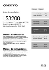 Onkyo LS3200 Manual De Instrucciones