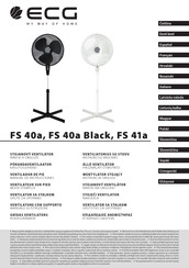 ECG FS 40a Manual De Instrucciones