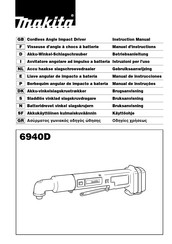 Makita 6940D Manual De Instrucciones