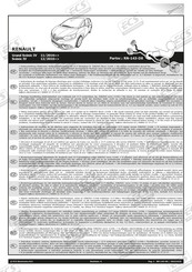 ECS Electronics RN-143-DX Instrucciones De Montaje